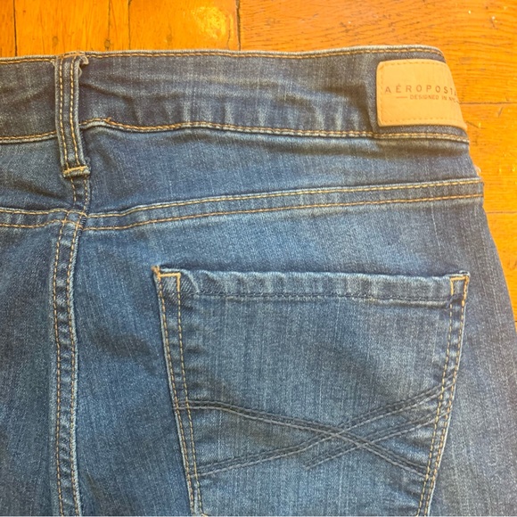 Aeropostale Blue denim straight leg, size 6 - Picture 7 of 14